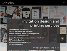 Tablet Screenshot of invitingways.com